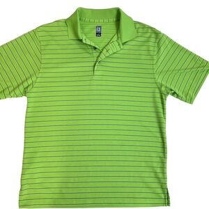 Mens PGA Tour Striped Polo Sz S / Ch/P‎ Preppy Classic Golfcore Country Club
